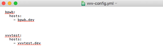 Edited vvv-config file