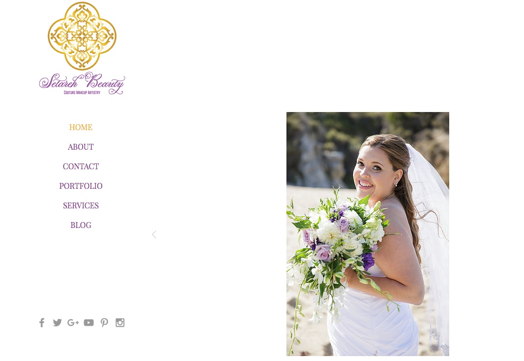 Setareh Beauty brought to you by Wix